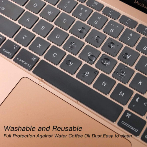 Capa de teclado compatível com MacBook Air 13" Transparente 1