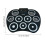 Electronic Drum Set 9 Pads Rolls up Practice Drum Built-in Speaker Headphone Set 5