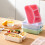Bento Lunch Box 4-Compartment Reusable Container Green 1 4