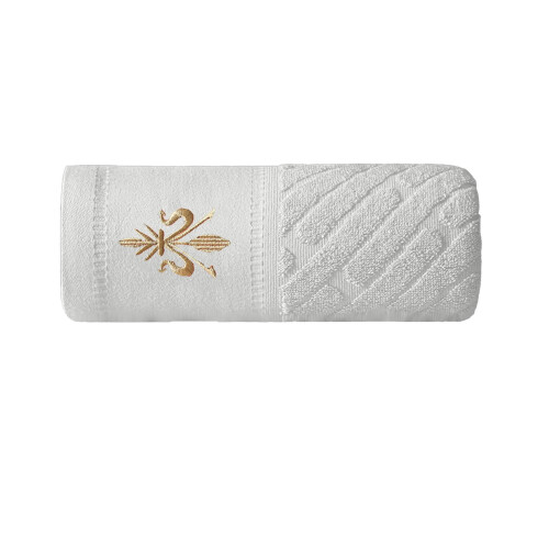 Bath Towel White Rectangular 29x13 in Thick Soft Absorbent 1