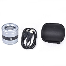 UV-vergrootglas met instelbare brandpuntsafstand, USB-oplaadbare compacte lens voor edelsteenidentificatie en elektronica-reparatie, opvouwbaar en