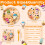 Boba Tea Party Tableware For 24 Guests, Disposable Tableware For Wedding Party 2