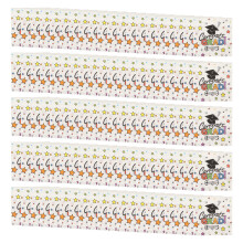 Color Not Easy to Fade Graduation Theme Design Tear Resistant Graduation Ribbon Food Grade Paper Material Joyful Atmosphere Waterproof Oil-Proof