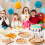 Boba Tea Party Tableware For 24 Guests, Disposable Tableware For Wedding Party 6