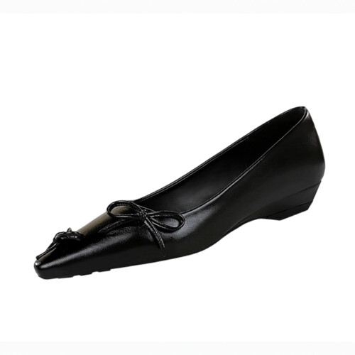 Women's Bow Pointed Toe Dress Pumps 1