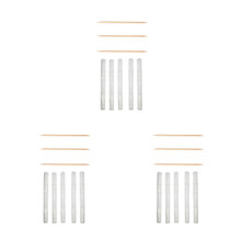 24Pièces Bâtons En Bambou Colorés Nail Art Outils Décoration