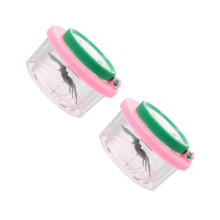 2Pièces Loupe D'insectes Portable Plastique Multiusage Pour Enfants