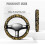 Golf Cart Steering Wheel Cover Soft Universal Fit 5