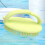 Baby Bath Brush Set Soft Silicone Bear Handle 2-Pack 5