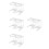 8Pcs Wall Mount Baseball Bat Holder Clear Acrylic Storage Display 1