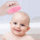 Baby Bath Brush Set Soft Silicone Bear Handle 2-Pack 8