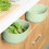 White Plastic Storage Bin with Four Handles, 1 Pack 6