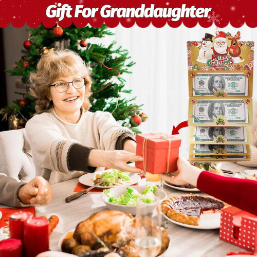 Weihnachtsgeldbeutel mit 10 Fächern – 2er-Pack 1