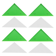 8Pcs Foosball Table Triangle Corner Protectors Plastic Safety Bumpers