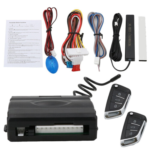 Car Remote Engine Starter Kit with PKE and Alarm 1