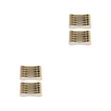 4Pcs Golden Nail Brush Holder 5 Slot Stand for Nail Art Pen Storage