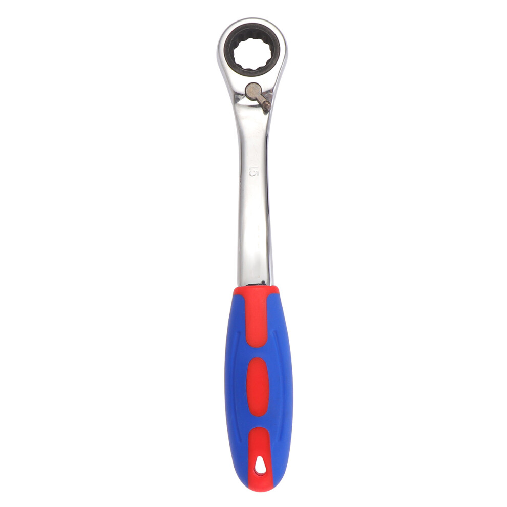 15Mm Two-Way Ratchet Quick-Release Round Head Wrench 3712458663801