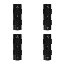 4Pcs Durable Aluminum Pool Cue Tip Clamp and Shaper for Cue Stick