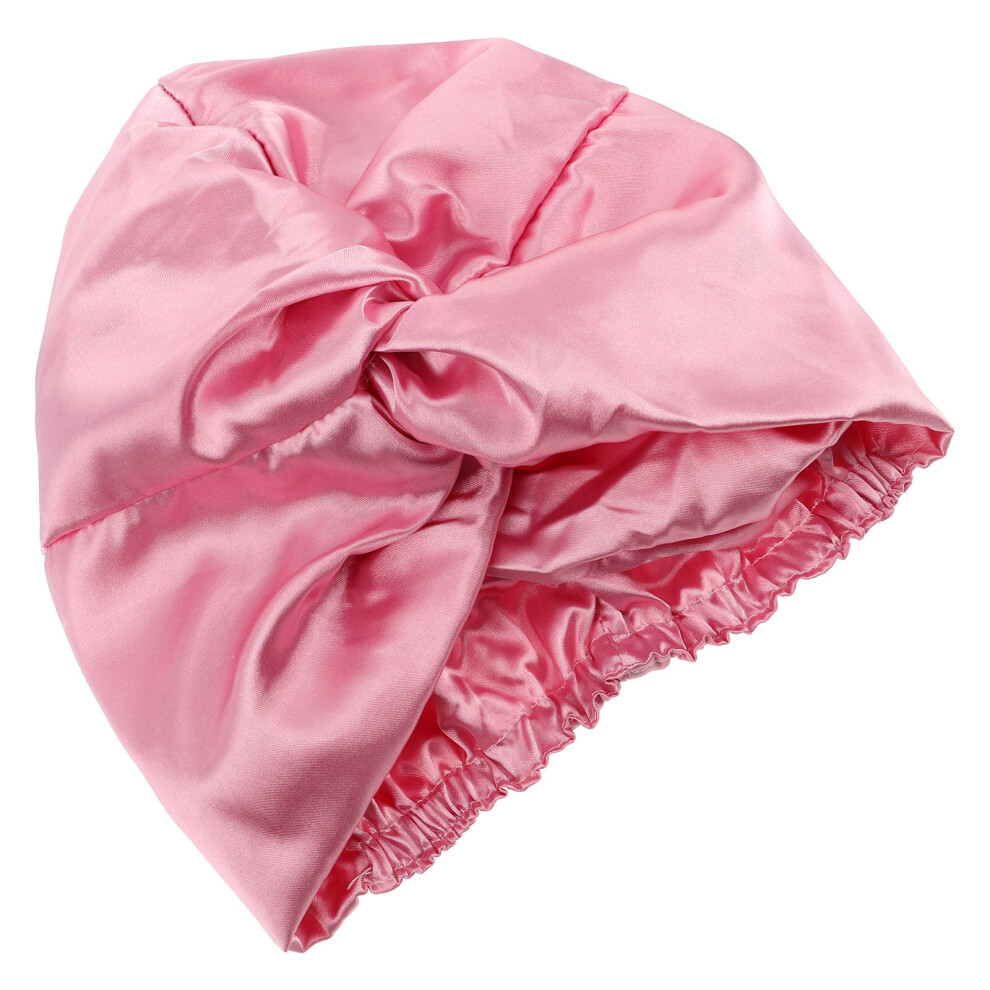 Villcase Stretchy Cross Sleeping Hair Bonnet For Braids Satin Bath