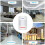 KERUI P819 Wireless PIR Motion Sensor 433MHz White 5
