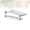 Towel Rack Holder Silver 1 Pack 8