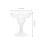 Cocktailkopper Transparente 20 stk. 4,13 x 3,7 x 3,7 tommer 7