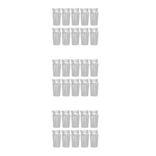 300Pcs Durable White Disposable Coffee Storage Bags