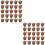 2Sets 200 Coffee Cake Wrappers Tulip Shape Muffin Liners Oil-Proof 6
