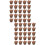 2Sets 200 Coffee Cake Wrappers Tulip Shape Muffin Liners Oil-Proof 7