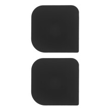2Pièces Racloir Noir Multifonction Pour Ustensiles Cuisine