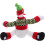 Plush Snowman Tree Topper with Gnome Hugger Decoration 3