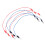 6pcs Interconnect Circuit Wire Used for Physics Electricity Connect Random Color 6