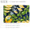 Watercolor Lemon Area Rug Non-Slip Washable 2