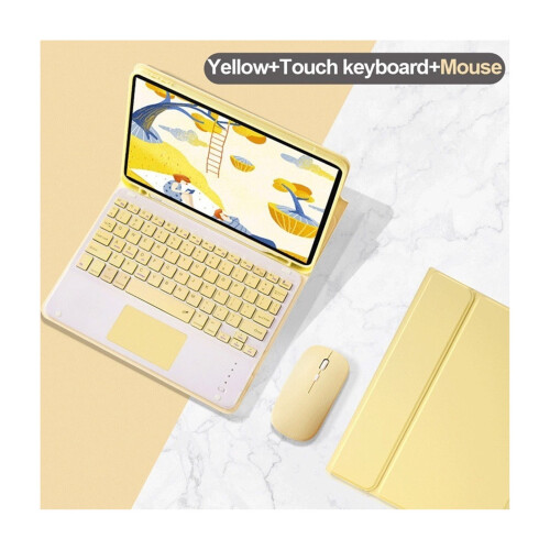Keyboard Case compatible withiPad Air 3 10.5 & Pro 10.5 with Mouse - Premium Protection & Versatile Functionality 1