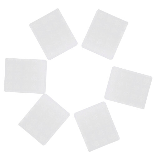 50pcs Plastic Card Holder Simple
