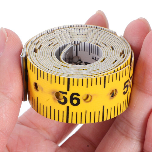 2Pcs Braille Plastic Tape Measure Soft Blind Measuring Tool 2