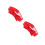 2Pcs Bow Tie Collar Breathable Canvas Pet Bowties for Parties 1