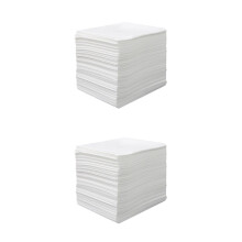 120Pcs Breathable White Bed Covers Disposable for Salon Spa Home Use
