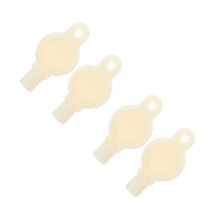 4Pcs Universal Beige Paper Towel Dispenser Keys Durable ABS Material