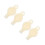 4Pcs Universal Beige Paper Towel Dispenser Keys Durable ABS Material 1