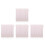 4Pièces Applicateurs Jetables Nylon Rose Pour Précis 4