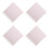 4Pièces Applicateurs Jetables Nylon Rose Pour Précis 6