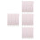4Pièces Applicateurs Jetables Nylon Rose Pour Précis 8