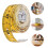 2Pcs Braille Plastic Tape Measure Soft Blind Measuring Tool 8