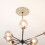 Home Lighting European Style Ceiling Decoration Golden 1Pack 2