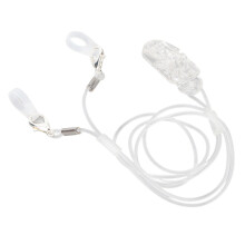 Transparente Hörgeräte-Clipbefestigung, Lanyard für Senioren, ABS-Material