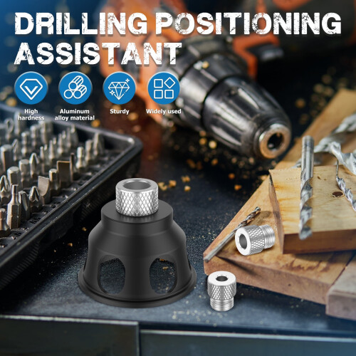 Aluminum Vertical Drill Guide Locator Kit 3 Bushings 1