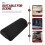 Black Knee Pillow Ergonomic Leg Support for Home Use 3