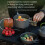 Portable Camping Cookware Set - 3-Piece Non-Stick 6