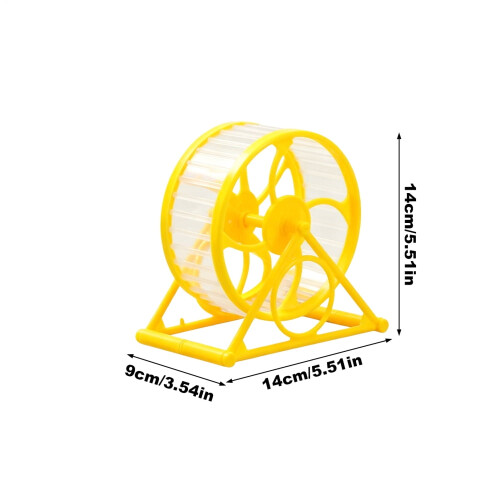 Hamster Exercise Wheel Silent Breathable with Stand 1